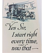 Original 1920 Exide Glass Battery Brochure for Ford Owners. Model T &amp; To... - £15.49 GBP