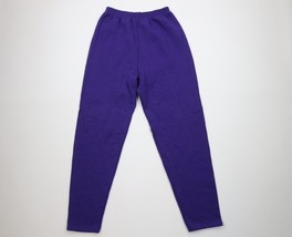 Vintage 90s Streetwear Womens Medium Faded Blank Tapered Leg Sweatpants ... - $39.55