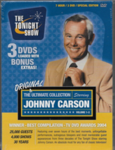 The Tonight Show Ultimate Collection Starring Johnny Carson 3 DVD’s Vol. 1-3 NEW - £5.31 GBP