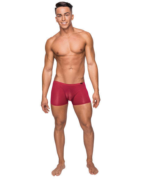 Primary image for Seamless Sleek Short w/Sheer Pouch Red LG