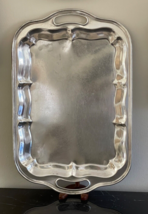 Vintage Ellmore Silver Co. Meriden, CT Sterling Silver Tea Tray 1,134 Grams - £1,011.26 GBP
