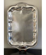 Vintage Ellmore Silver Co. Meriden, CT Sterling Silver Tea Tray 1,134 Grams - £1,011.26 GBP