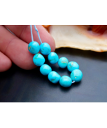 STUNNING BRIGH COLOR SLEEPING BEAUTY TURQUOISE UNTREATED NUGGET BEADS - ... - $101.92