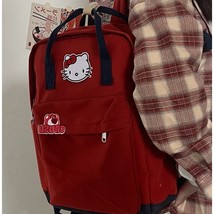 Sanrio Student Schoolbag Female Commuter Class Backpack Hello Kitty Portable Bac - £43.43 GBP