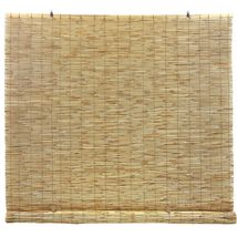 Radiance Peeled and Polished Reed Cord Free Roll-Up Shade 60 X 72" - $49.49