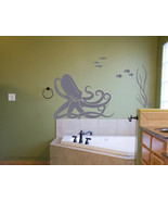Octopus and Fish Underwater Scene - Wall Art - £15.18 GBP
