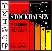 Karlheinz Stockhausen CD West German Import - Tierkreis / Oberlippentanz - £13.70 GBP