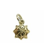 Spider Web 14k Yellow Gold, Small Charm pendant - £128.69 GBP