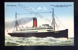 f2367 - IOMSPCo. Ferry - King Orry - built 1913 - postcard - $4.63 CAD