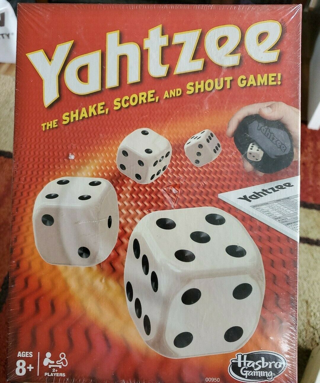 Primary image for Yahtzee Classic Board Dice Game Hasbro Gaming 8+ - New Version - Sealed Box
