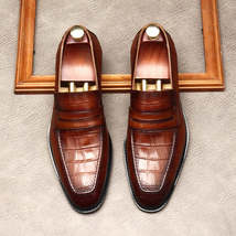 Men&#39;s Shoes Business Suits Men&#39;s Fashion Footwear Leather Shoes - £67.40 GBP