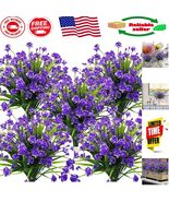 10 Bundles UV Resistant Blue Artificial Daffodils for Indoor &amp; Outdoor E... - €41,09 EUR