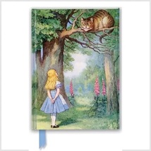 Blank Alice in Wonderland Writing Journal - 6x9&quot; Inch, 176 Lined Pages - £15.91 GBP