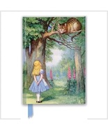 Blank Alice in Wonderland Writing Journal - 6x9&quot; Inch, 176 Lined Pages - £12.75 GBP