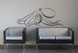 Giant Octopus Vinyl Wall Art - Release The Kraken - £19.24 GBP