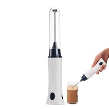 Handheld Milk Frother For Coffee Mini Milk Frother Rechargeable Automatic Drink  - £46.99 GBP