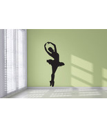 Ballet Dancer Silhouette Vinyl Wall Art Decoration - $24.95