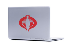 GI Joe Cobra Logo Vinyl Laptop Art - $3.95