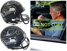 Pete Carroll Signed Seattle Seahawks Mini Football Helmet Proof COA Auto... - £156.42 GBP
