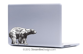 Polar Bear Vinyl Laptop Art - $5.95
