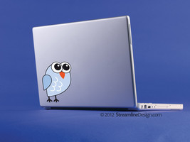 Mr. Big Eyes Owl Vinyl Laptop Art - £4.66 GBP