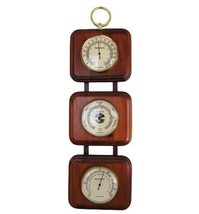 Vintage Verichron France Weather Station Thermometer Barometer Hygrometer - £31.69 GBP