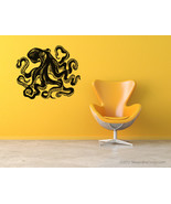 Giant octopus vinyl wall art. 54 inches wide - £29.05 GBP
