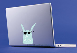 Cool Bunny Vinyl Laptop Art - $5.95