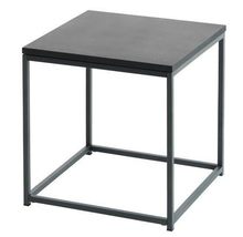 DTY Signature Hugo Steel Frame Side Table with Granite Top for Indoor and Outdoo - £79.09 GBP