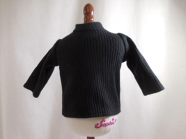 American Girl Doll Pleasant Company  Black Turtle neck Sweater - $14.87