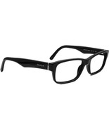 Prada Eyeglasses VPR 16M 1AB-1O1 Black Rectangular Frame Italy 53[]16 140 - $114.99