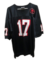 Georgia Bulldogs #17 NCAA Vintage 90s Black Dodger SEC Football Jersey XL - $23.00