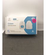 Audio Baby Monitor Crown 2000ft Range, Night Light, Portable, Rechargeable  - $20.58