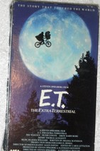 E.T. The Extra-Terrestrial  (VHS) - $5.85