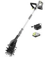 Cordless Electric Garden Tiller: DEKOPRO Power Cultivator for Effortless... - €425,79 EUR
