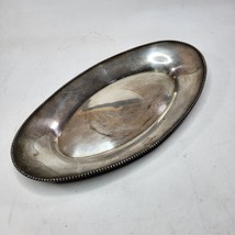 International Silver Company Oblong Dish Tray Candy Dish 12x6.5 Inches - $22.77