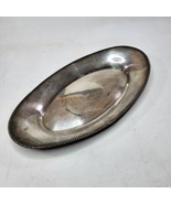 International Silver Company Oblong Dish Tray Candy Dish 12x6.5 Inches - £17.86 GBP