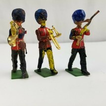 The Scouts Queens Guards w Instruments Band Figures Britains Petite Ltd England - £4.44 GBP