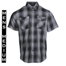 Dixxon Flannel - Nation Bamboo Shirt - Short Sleeve - Men&#39;s Medium - Raiders - £55.07 GBP