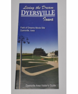 Vtg Living the Dream  Dyersville Iowa Brochure Pamphlet - Field of Dream... - €10,31 EUR