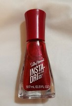 Sally Hansen INSTA-DRI Fast Dry Nail Polish ~ &quot;Reddy in Red&quot; ~ #654 ~ (L... - £6.75 GBP