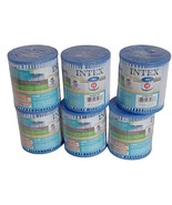 Lot Of 6 Intex 29007E Type H Filter Cartridge for Swimming Pools New Sealed - £22.04 GBP