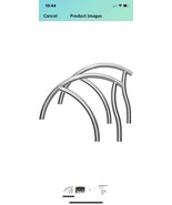 2 Swimming Pool Hand Rail Stainless Ladder Stair Rail w/Base Plate NEW O... - $3,690.39 MXN