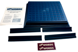 UpWords Scrabble Board Game 1997 Replacement Pieces Board Trays Instructions VTG - £14.47 GBP