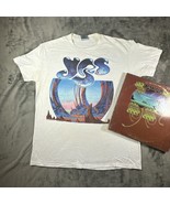 1991 YES Union Concert World Tour T-shirt XL One Owner With 3 Vinyl Set - $3,843.13 MXN