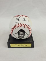Yogi Berra Record Breakers of Baseball Facsimile Signed Baseball - £31.02 GBP
