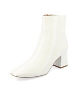 Journee Collection Womens 7.5 M White Haylinn Block Heel Ankle Booties N... - $798.55 MXN