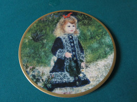 The Children Of Renoir Collector Plate Girl With Watering Can Nib - £35.83 GBP