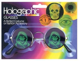 2 Pair Grim Reaper W Hoodie Hologram 3D Glasses Mens Womens Glasses Scull 3 D - £7.55 GBP
