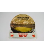 BC Place Baseball Stand-Up Sign 1983 Vancouver Canadians Molson Whitey Ford - £22.82 GBP
